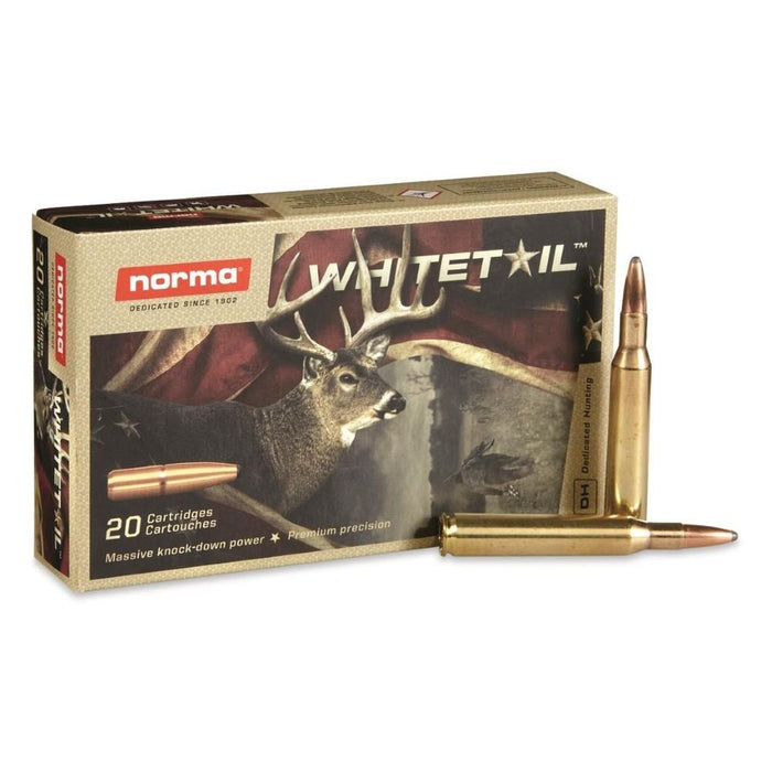 NORMA CENTERFIRE 270 WIN 130 GR WHITETAIL 20 PKT