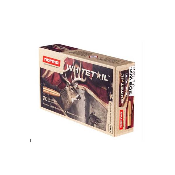 NORMA CENTERFIRE 308 WIN 150 GR WHITETAIL 20 PK