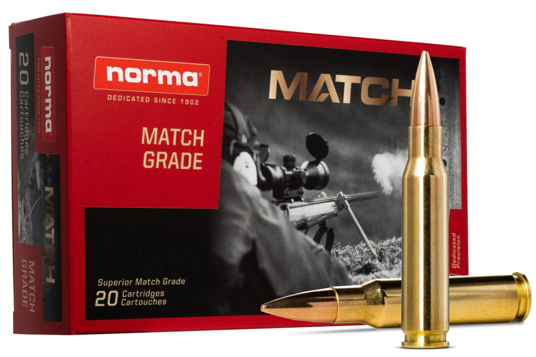 NORMA CENTERFIRE 308 WIN 168 GR GOLDEN TARGET 20PK