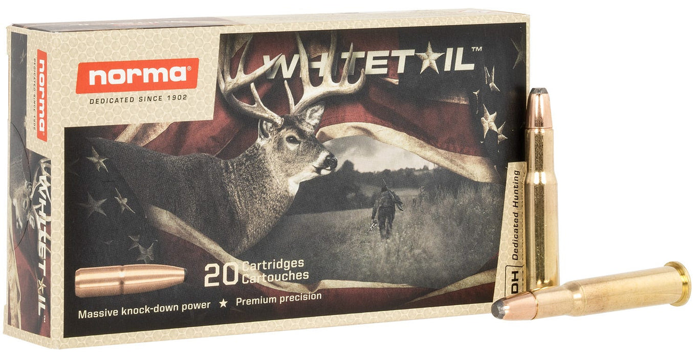 NORMA CENRERFIRE 30-30WIN WHITETAIL 150GR SP 20PK 20177672