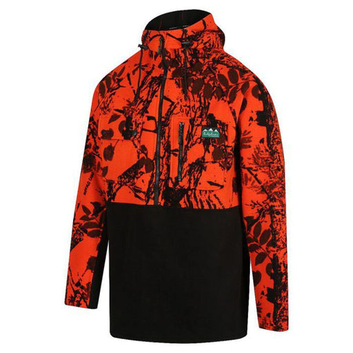 RIDGELINE TUSK FLEECE TOP BLAZE/BLACK 5XL [SIZE:5XL]