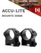 ELEMENT OPTICS ACCU-LITE MOUNTS 30MM LOW (22MM)