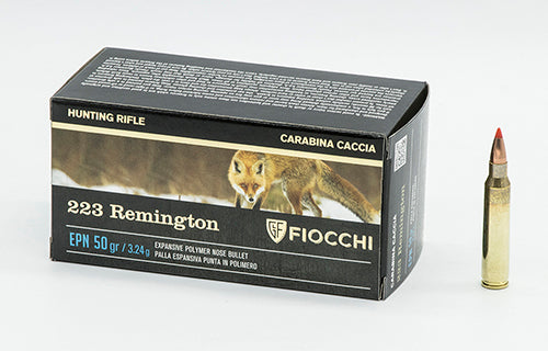 FIOCCHI CENTERFIRE 223 REM 50 GR V-MAX 50 PK 