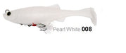 BIWAA KAPSIZ HD 7.5" RIGGED SOFT PLASTIC [LURECOLOUR:PEARL WHITE]