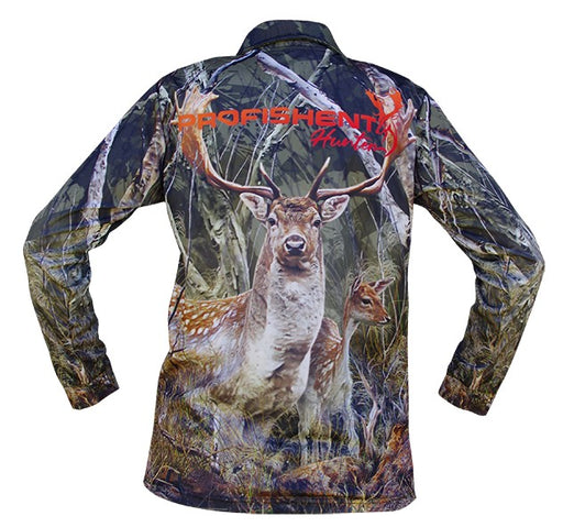 PROFISHENT SUBLIMATED KIDS L/S FALLOW DEER SIZE 14 [SIZE:14]