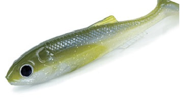 MOLIX RT SHAD 9" SOFT PLASTIC- #502 OLIVE SHAD [LURECOLOUR:#502 OLIVE SHAD]