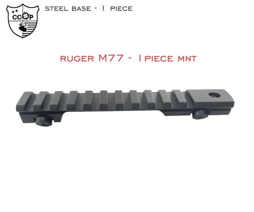 CCOP BASE STEEL 1 PIECE RUGER M77 MKII SHORT ACTION