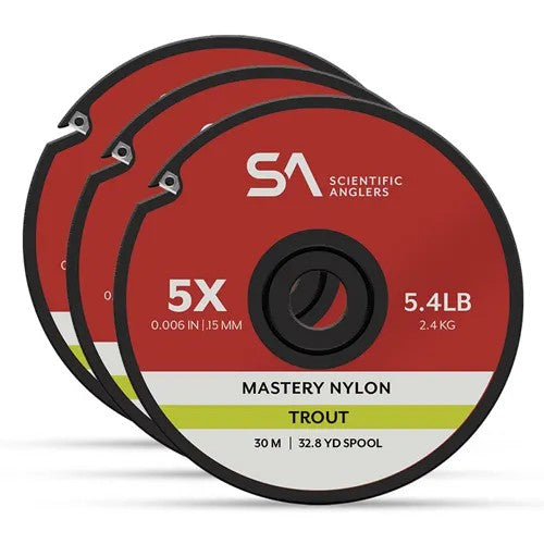 SCIENTIFIC ANGLERS MASTERY TROUT TIPPET ASSORTMENT 3X,4X,5X