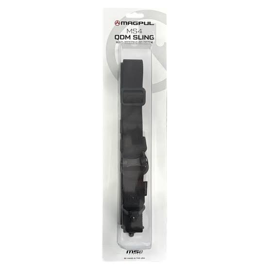 MAGPUL SLING MS4 QDM BLACK QUICK BUTTON RELEASE 