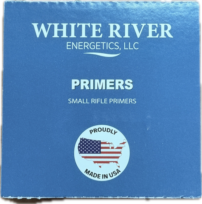 WHITE RIVER PRIMERS SMALL RIFLE 100 PK