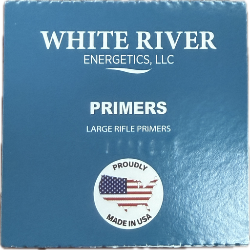 WHITE RIVER PRIMERS LARGE RIFLE 100 PK