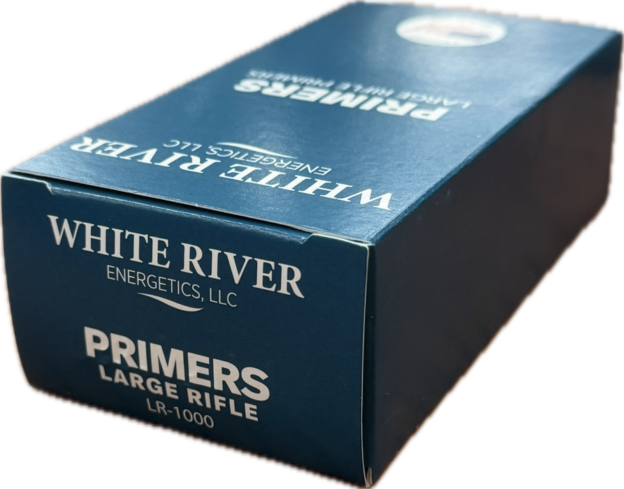 WHITE RIVER PRIMERS LARGE RIFLE #8-1/2 1000 PK