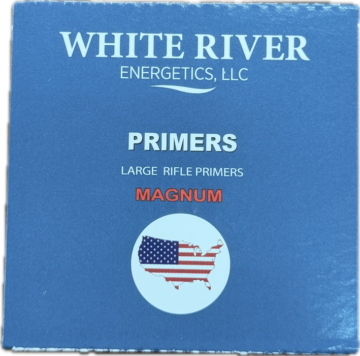 WHITE RIVER PRIMERS LARGE MAGNUM 100 PK