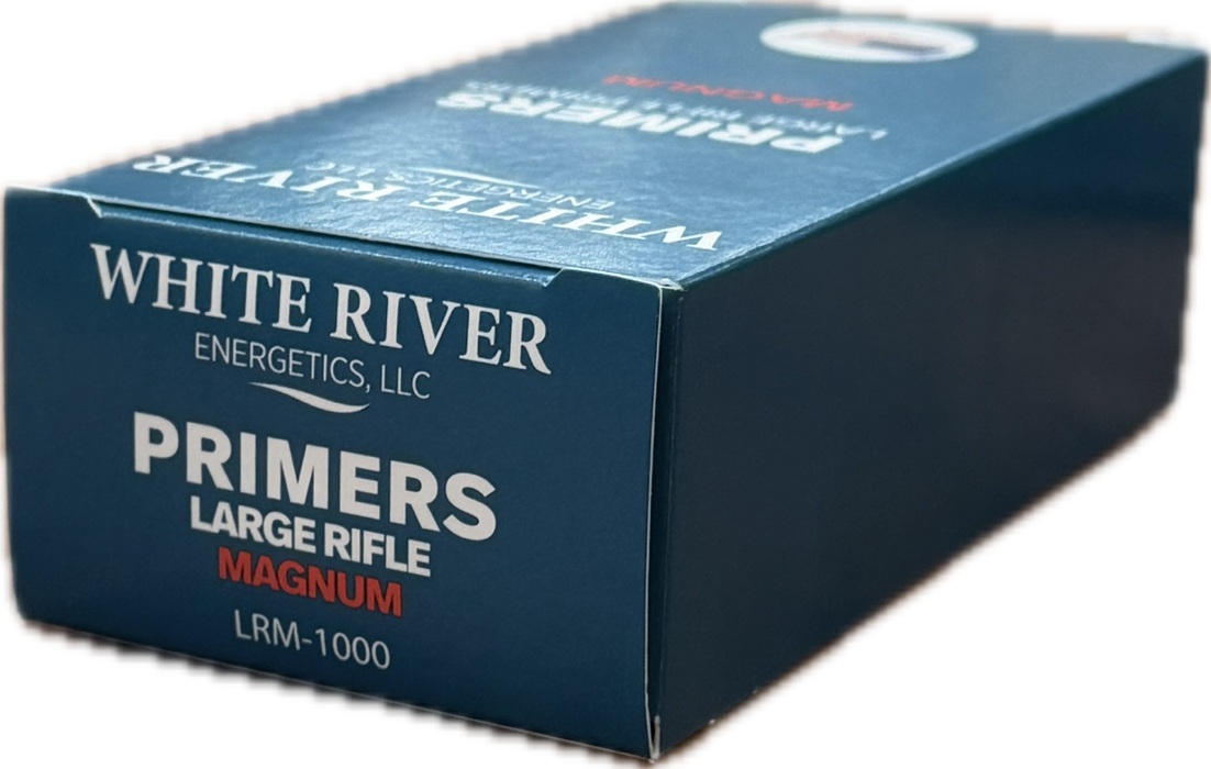 WHITE RIVER PRIMERS LARGE RIFLE MAGNUM #8-1/2 1000 PK