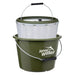 JARVIS WALKER LIVE BAIT BUCKET 10L GREEN