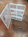 TODD FLY BOX- CLEAR 6'' 8 COMPARTMENT