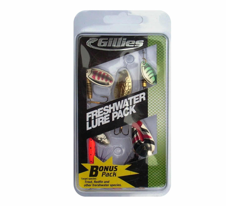 GILLIES FRESHWATER LURE PACK 