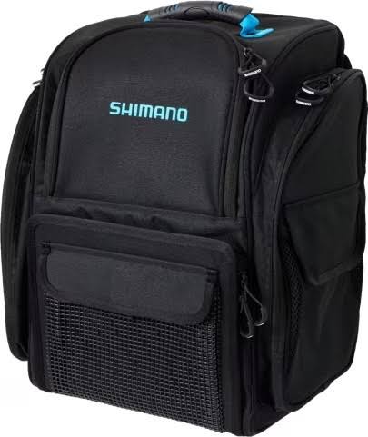 SHIMANO BACKPACK LARGE WITH TACKLE BOXES BLACK/BLUE (2025)