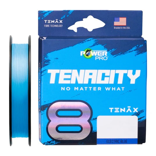 SHIMANO POWERPRO TENACITY 150M 20LB ELECTRIC BLUE [LINESIZE:20LB]