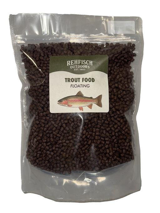 REHFISCH TROUT FOOD PELLETS FLOATING