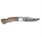 EUREKA HUNTING MUSTER WALNUT FOLDING POCKET KNIFE WITH SHEATH