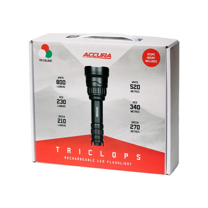 ACCURA TRICLOPS GEN 2 ZOOM LED TORCH KIT