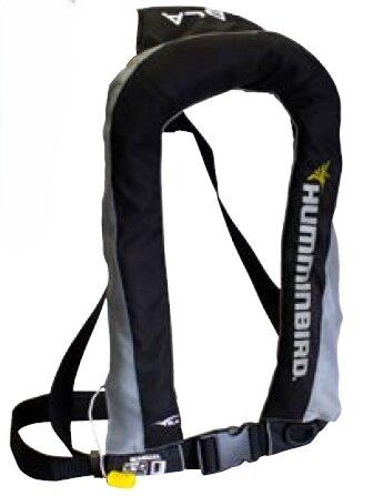 BLA PFD INFLATABLE 150 LIFE JACKET- HUMMINBIRD