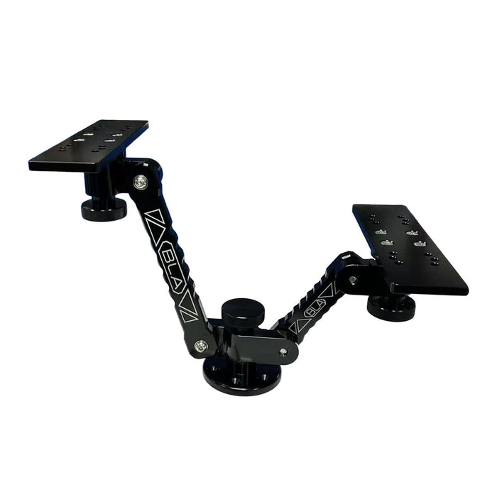 BLA EXTREME MOUNT DOUBLE SCREEN 4"AND 8" ARM