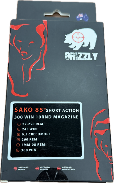 GRIZZLY SAKO 85 S/A MAGAZINE 243/308 10RND