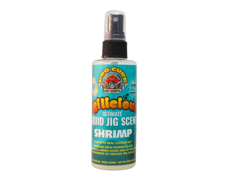 PRO CURE EGILICIOUS SQUID JIG SCENT SHRIMP 115ML
