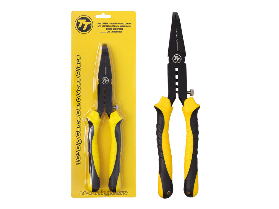 TT TOOLS BIG GAME BENT NOSE PLIERS 10"