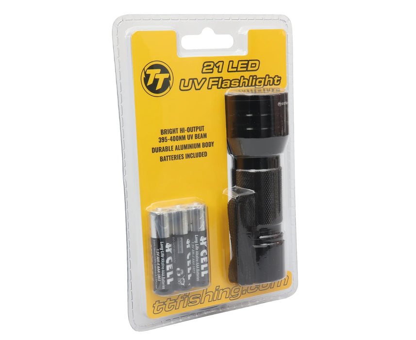TT UV TORCH INCL BATTERIES 