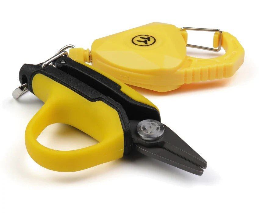 TT TOOLS COMPACT BRAID SCISSORS WITH RETRACTABLE ZINGER