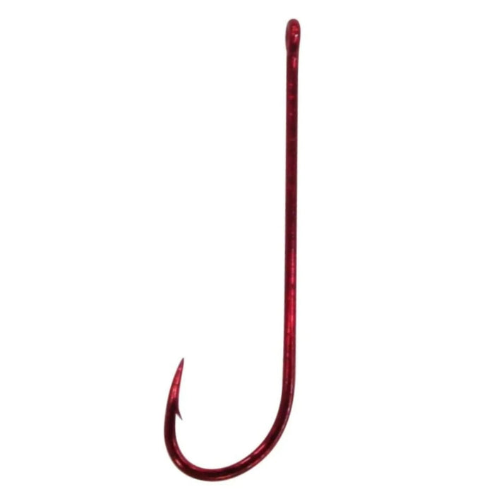SHOGUN RED LONG SHANK HOOK #2 (25PK) [HOOKSIZE:#2]