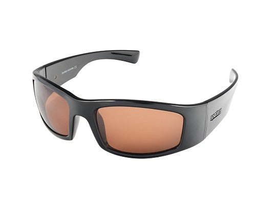 SPOTTERS SUNGLASSES (HALIDE) COYOTE + GLOSS BLACK