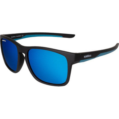 SPOTTERS SUNGLASSES KIDS DINGO MATT BLACK BLUE