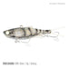 SAMAKI VIBELICIOUS 70MM FORK TAIL GHOST PRAWN [LURECOLOUR:GHOST PRAWN]