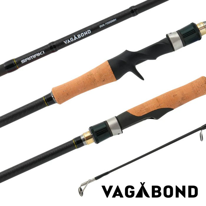 SAMAKI VAGABOND 685BMH BAITCAST ROD [RODSIZE:685BMH]