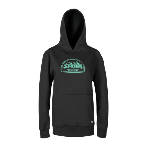 SPIKA HOODIE GO PARKS WOMENS BLACK L [SIZE:LARGE]