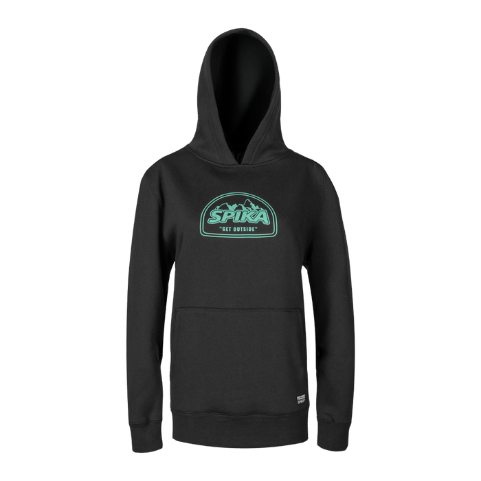 SPIKA HOODIE GO PARKS WOMENS BLACK L [SIZE:LARGE]