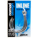 NOMAD DESIGN INLINE EYE SINGLE HOOK 11/0 4PK