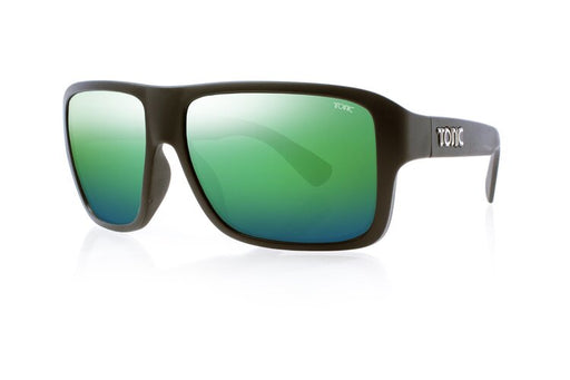 TONIC EYEWEAR SWISH MATT BLACK GREEN MIRROR