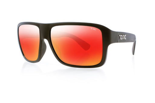 TONIC EYEWEAR SWISH MATT BLACK RED MIRROR