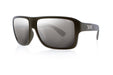 TONIC EYEWEAR SWISH MATT BLACK GLASS SILVER MIRROR