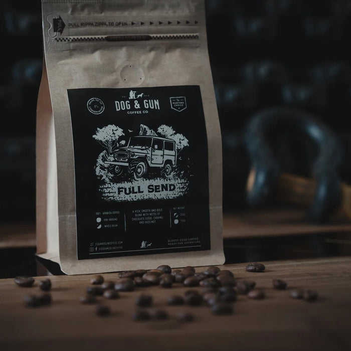DOG & GUN FULL SEND WHOLE BEAN 750G