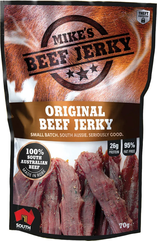MIKES BEEF JERKY ORIGINAL 70G