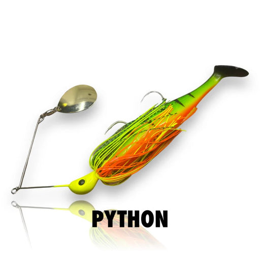 SPINWRIGHT SPINNERBAIT 1OZ IRUKANDJI 7" PYTHON [LURECOLOUR:PYTHON]
