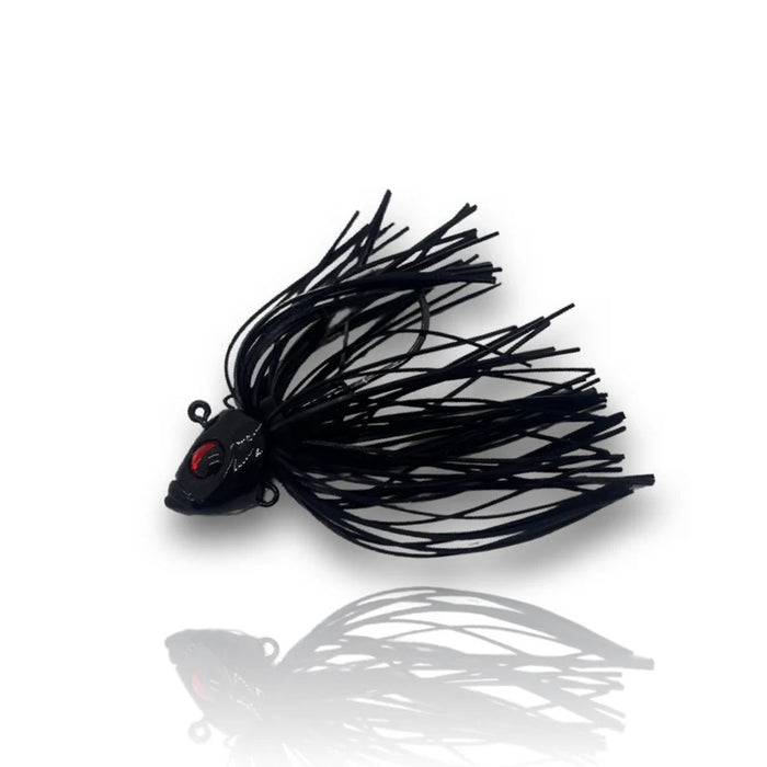 SPINWRIGHT GRUBBIN JIG BLACK 7G [SIZE:7G]