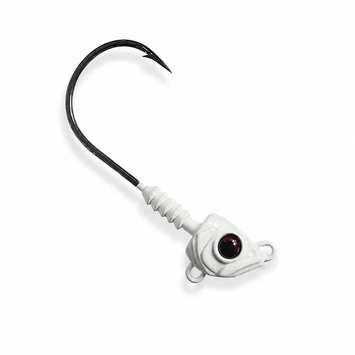 SPINWRIGHT LURES SWIMJIG HEAD 1/2OZ WHITE 3PK [LURECOLOUR:WHITE]