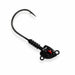 SPINWRIGHT LURES SWIMJIG HEAD 1OZ BLACK 3PK [LURECOLOUR:BLACK]